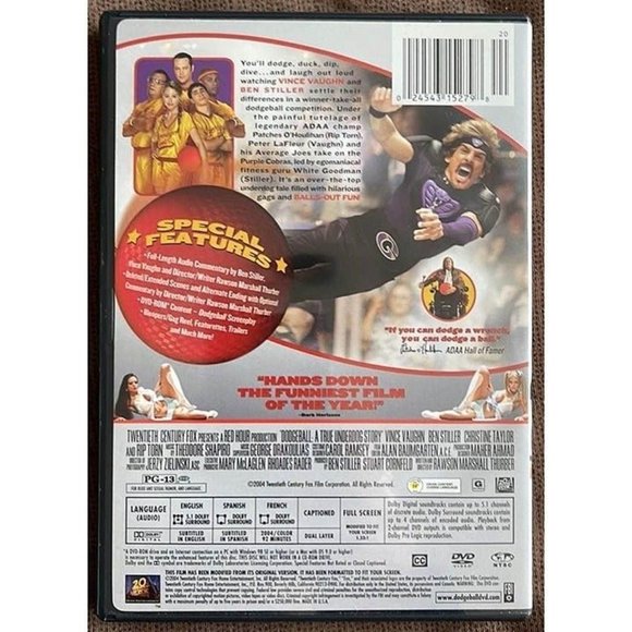 Dodgeball: A True Underdog Story (DVD) - Vince Vaughn, Ben Stiler - Picture 2 of 4